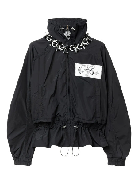  Pucci Label-embellished Drawstring Jacket - Black 