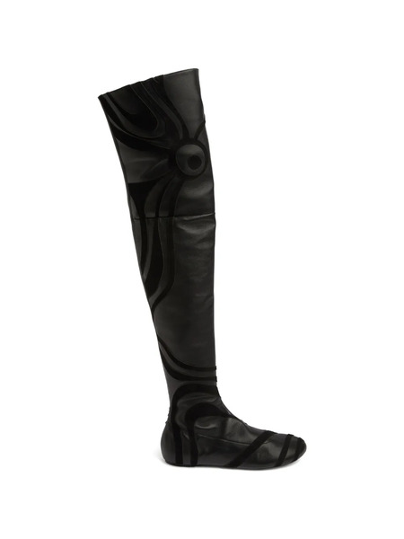  Pucci Marmo Over-the-knee Boots - Black 