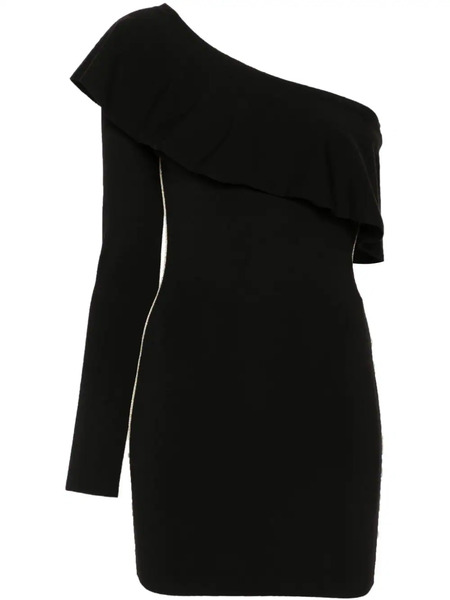  Pucci One-shoulder Mini Dress - Black 