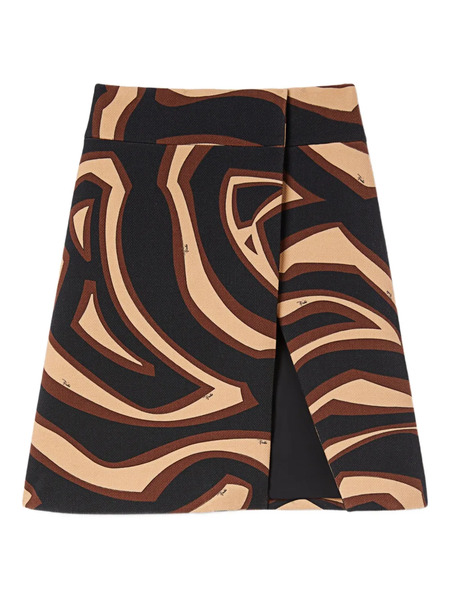  Pucci Printed Mini Skirt - Black 