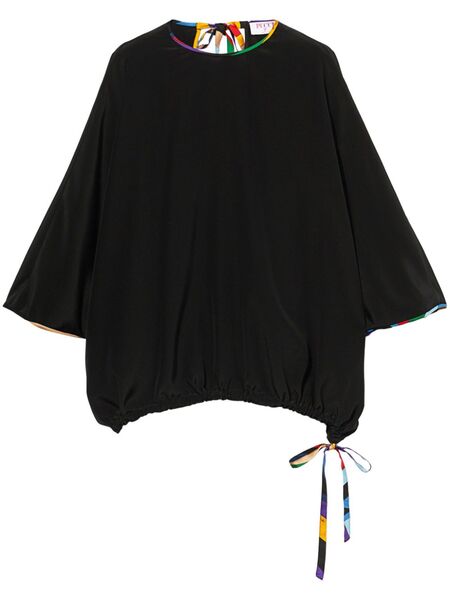  Pucci Silk Top - Black 