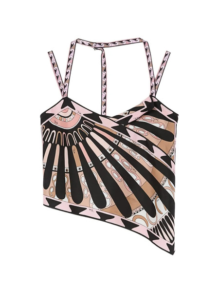  Pucci Soleil-print Top - Black 