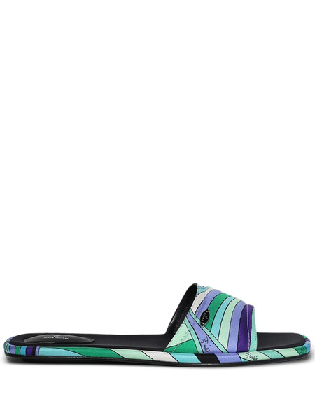  Pucci Yummy Patterned Sandals - Green 