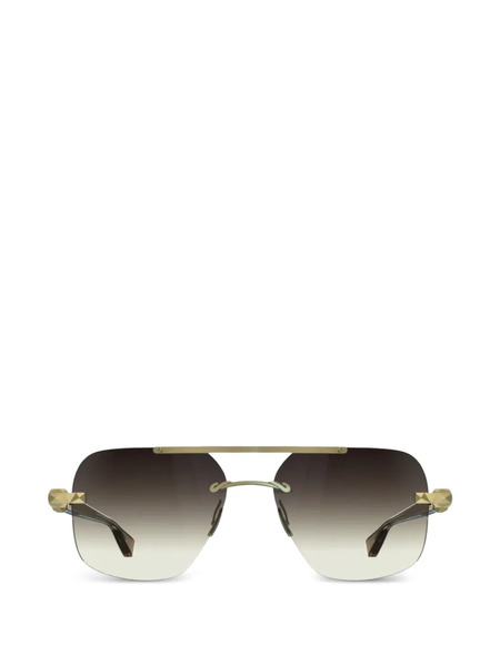  Pugnale Eyes Textured Sunglasses - Gold 