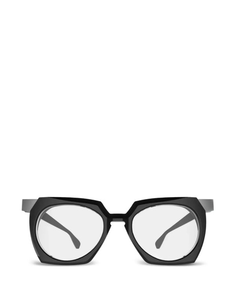  Pugnale Geometric-frame Sunglasses - Black 