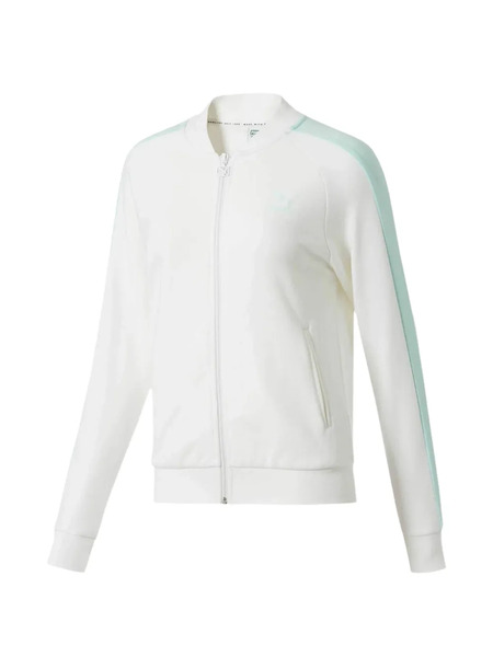  Puma Classics T7 Zip Sweatshirt - White 