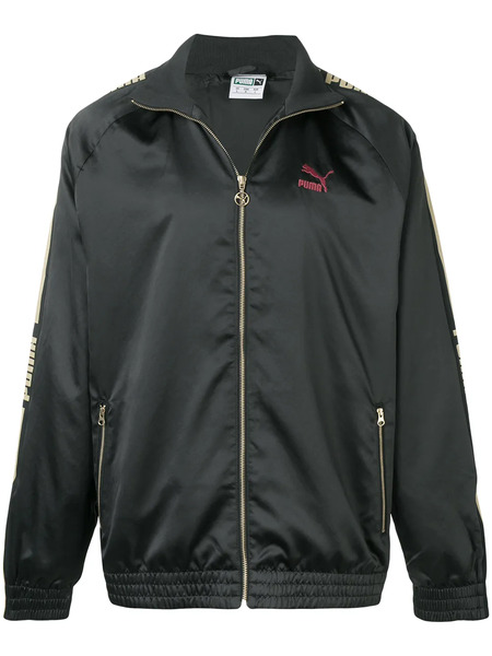  Puma Embroidered Logo Sport Jacket - Black 