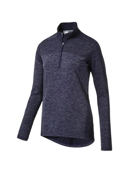  Puma Evoknit Seamless 1/4 Zip-up Jacket - Blue 
