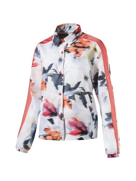  Puma Floral Jacket - White 