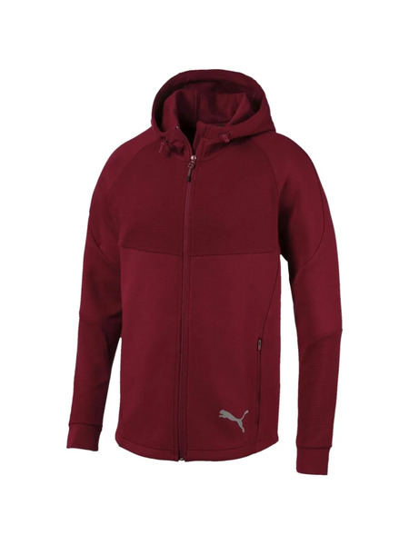  Puma Fullzip Hooded Jacket - Red 