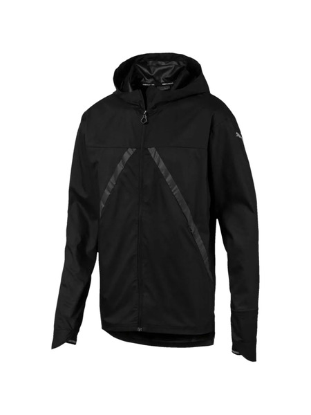 Puma Get Fast Viz Hooded Jacket - Black 