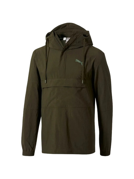  Puma Half-zip Windbreaker Jacket - Green 
