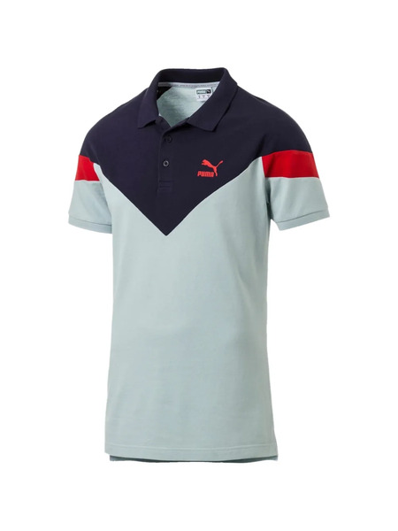  Puma Iconic Polo Shirt - Grey 