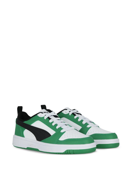  Puma Kids Perforated Sneakers - Green 