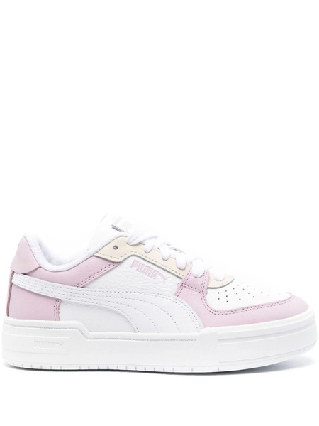  Puma Logo-patch Sneakers - White 