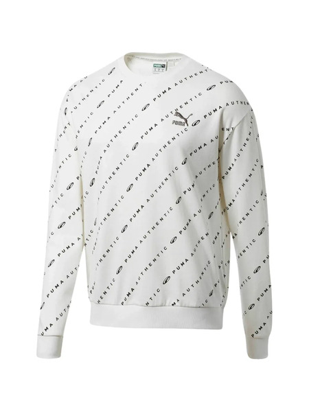  Puma Logo-print Sweatshirt - White 