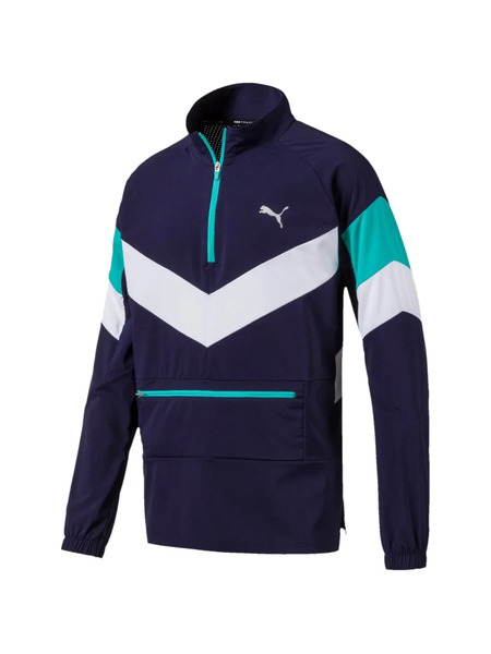 Puma Reactive Packable Half-zip Jacket - Blue 
