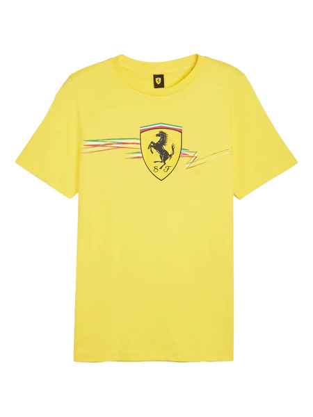  Puma Shield Graphic T-shirt - Yellow 