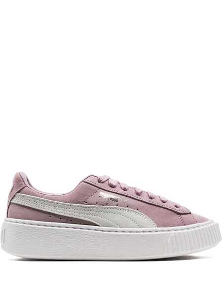  Puma Suede Platform Sneakers - Pink 