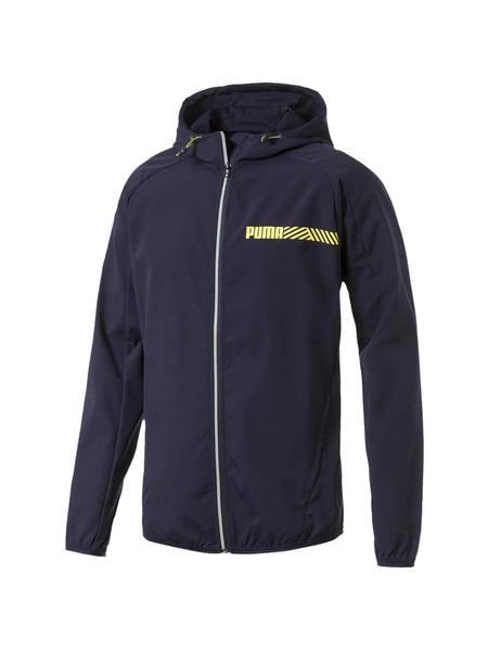  Puma Tec Sports Hooded Windbreaker - Blue 