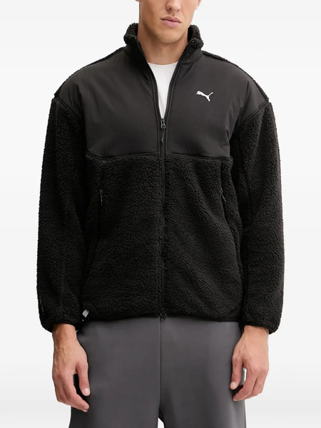  Puma Pumatech Relaxed Sherpa Jacket - Black 