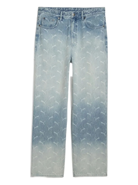  Puma X A$ap Rocky Monogram Jeans - Blue 