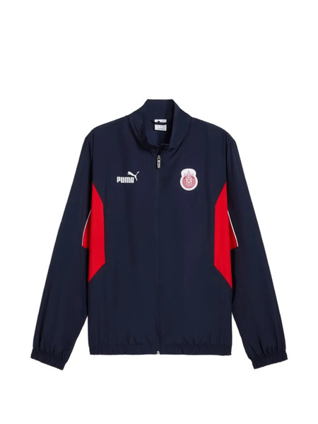  Puma X Chivas De Guadalajara Logo-patch Full-zip Jacket - Blue 