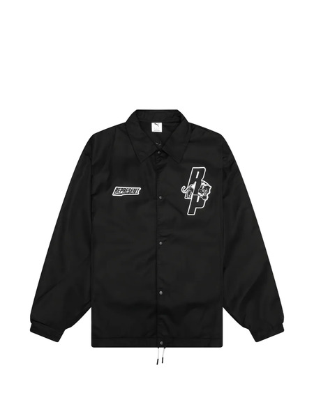  Puma X Represent Graphic Coaches Jacket - Black 