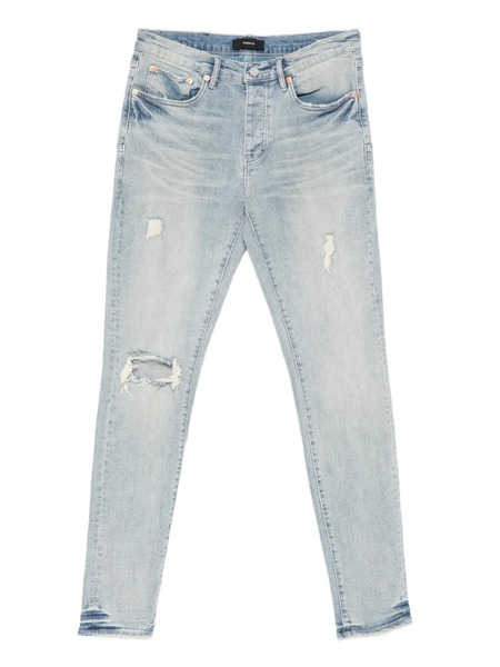  Purple Brand Ripped Jeans - Blue 