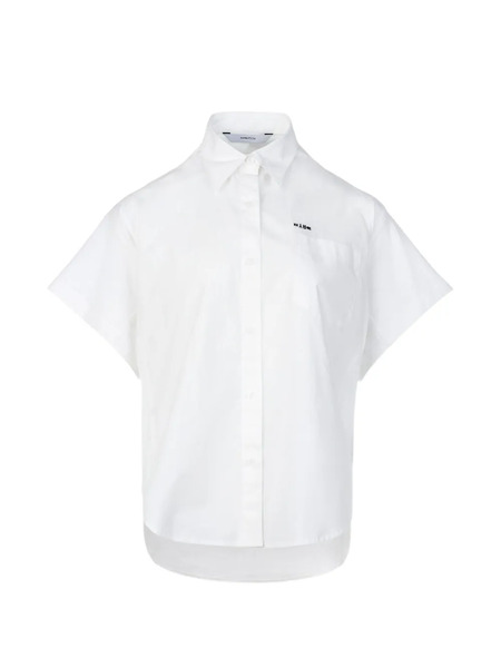  Pushbutton Pocket Shirt - White 