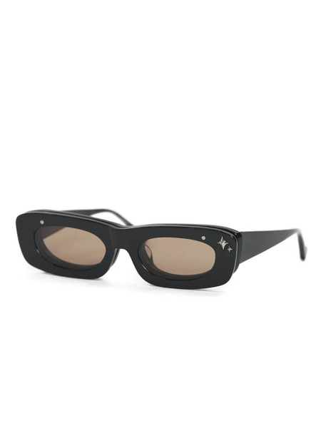  Pushbutton X Grey Ant Flip Up Sunglasses - Black 