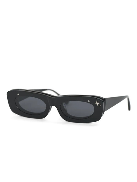  Pushbutton X Grey Ant Flip Up Sunglasses - Black 
