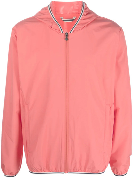  Pyrenex Logo-patch Sleeve Hooded Jacket - Orange 