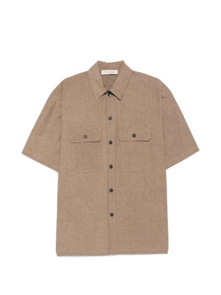  Qasimi Patch-pocket Shirt - Neutrals 