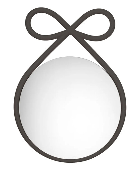  Qeeboo Ribbon-bow Mirror - Black 
