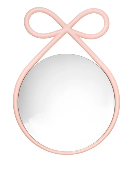  Qeeboo Ribbon-bow Mirror - Pink 