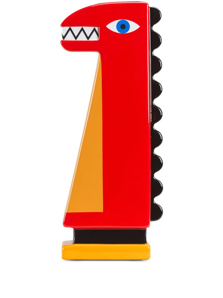  Qeeboo Spark Ceramic Vase (38.5cm 15.5cm) - Red 