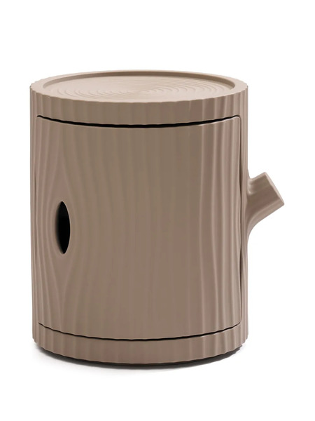  Qeeboo Tronco Storage Side Table - Grey 