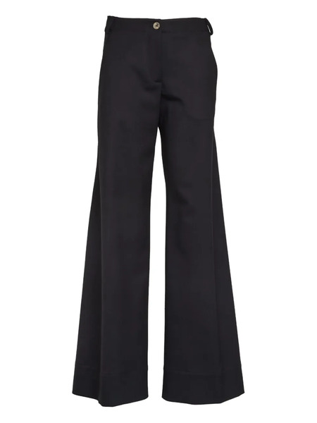  Ql2 Marica Flat-front Trousers - Black 