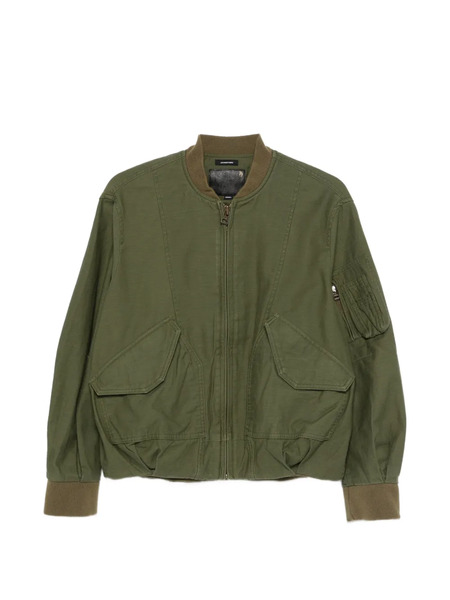  R13 Bubble Pocket Bomber Jacket - Green 