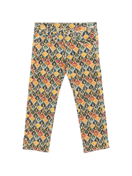  R13 Cropped Jeans - Orange 