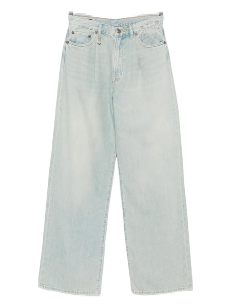  R13 Damon Pleated Jeans - Blue 