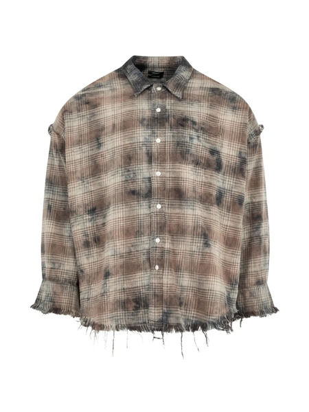  R13 Distressed Shirt - Neutrals 