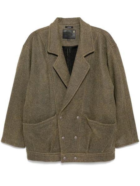  R13 Double-breasted Blazer - Neutrals 