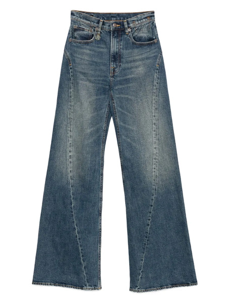  R13 Panelled Jeans - Blue 