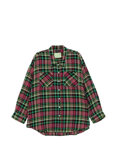  R13 Plaid Pocket Shirt - Pink 