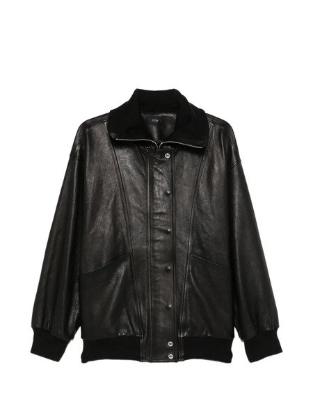  R2w Leather Jacket - Black 