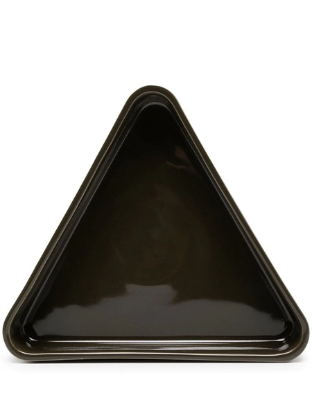  Raawii Triangular Trinket Tray - Brown 