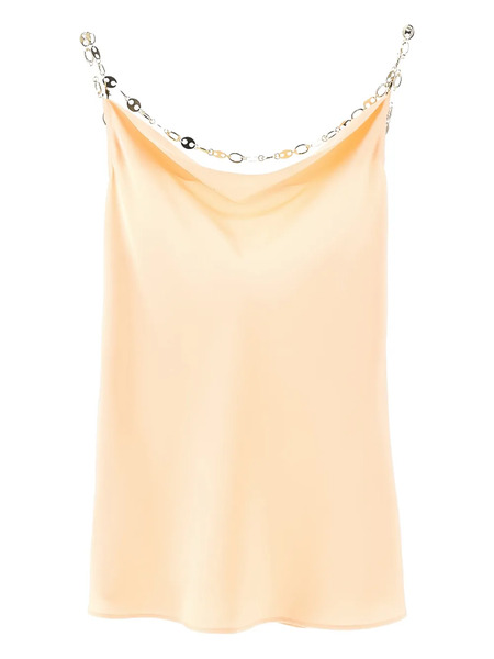  Rabanne Chain-strap Top - Neutrals 