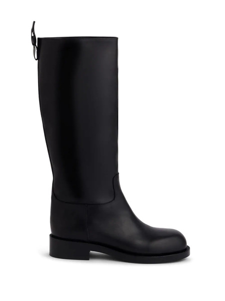  Rabanne Leather Boots - Black 